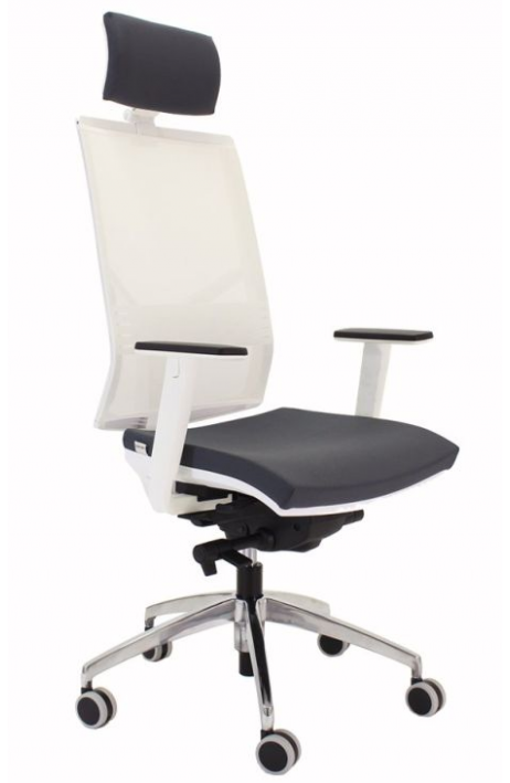ANTARES kancelářská židle 1850 SYN Omnia ALU PDH white 