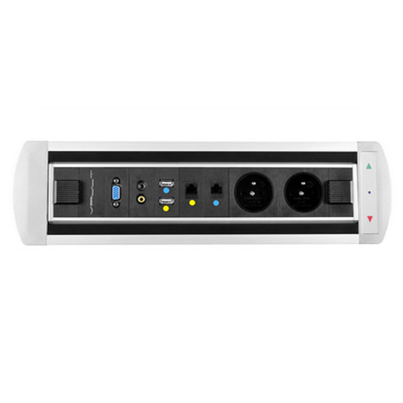 HUMANSCALE Float FNSR 63 160 x 80 cm VAULT BTCZ 012 Elektricky otočný panel, 2x el. zásuvka,2x data,video,audio,VGA,USB
40,3 × 11 × 10,3 mm