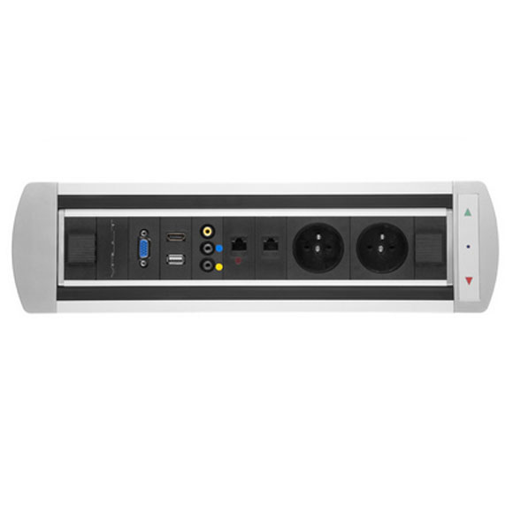 HUMANSCALE Float FNSR 63 160 x 80 cm VAULT BTCZ 043 Elektricky otočný panel, 2x el.zásuvka,2x data, A/V, VGA, USB, HDMI
40,3 × 11 × 10,3 mm