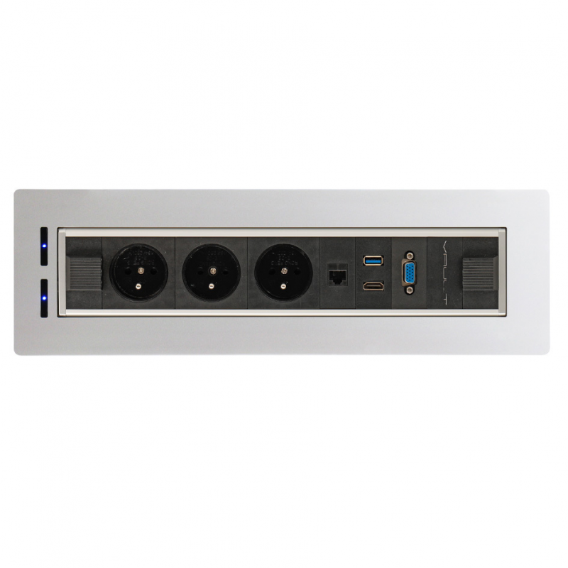 HUMANSCALE Float FNSR 42 120 x 60 cm VAULT BTCZ V 014 Elektricky otočný panel, 3x el.zásuvka,1x data ,VGA, USB 3.0, HDMI
39,3 × 12 × 10,3 mm