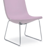 LD SEATING Moon N4 chromovaná drátěná ocelová podnož