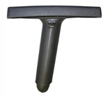 LD SEATING Storm BR-210 + D-BR 2D, výškově nastavitelné PU loketníky