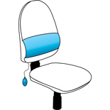 LD SEATING Stream 280-SYS BO vzduchová bederní opora