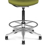HUMANSCALE Liberty R vysoký píst s opěrným kruhem 53cm, pouze s kluzáky