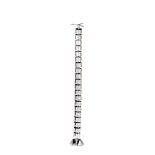 HOBIS Motion MS2 1400 x 800 mm kabelový svod KSV 33 stříbrný