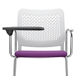 LD SEATING Time 170 TP sklopný stolek (pouze s var. s područkami)